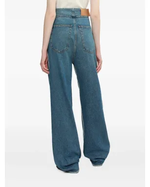MM6 Maison Margiela ボタンフライジーンズ - サムネイル3
