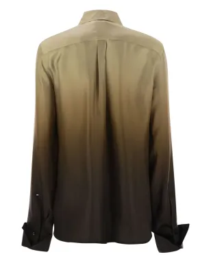 Max Mara シルクグラデーションシャツ - サムネイル2