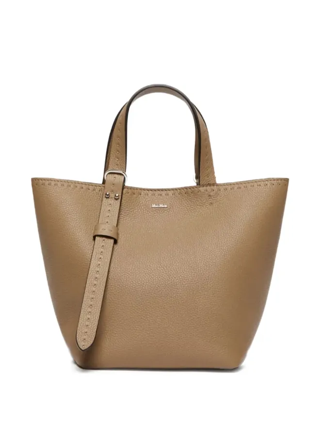 Max Mara Max Mara ステッチディテール バケットハンドバッグの商品画像