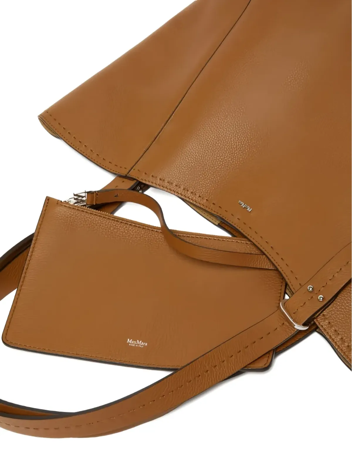 Max Mara レザートートバッグ - 画像4