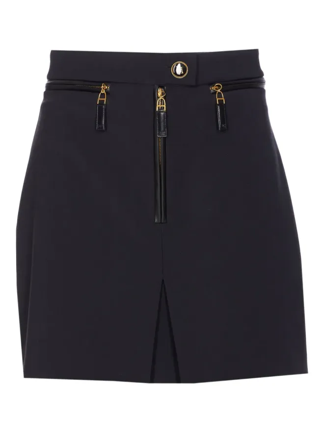 Elisabetta Franchi Elisabetta Franchi ロゴジップディテール ストレートスカートの商品画像