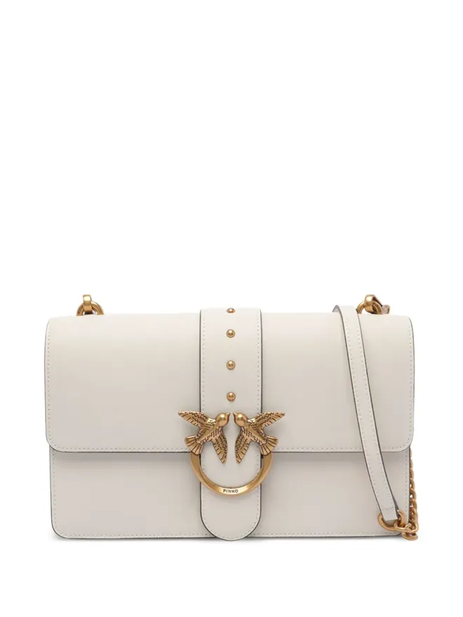 PINKO PINKO クラシック ラブ ワン 鳥モチーフ スタッズ付き ショルダーバッグの商品画像