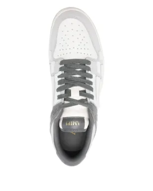 AMIRI Skel-Top bone-panelled low-top sneakers - Grey - サムネイル4