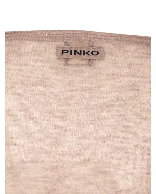 PINKO マイクロパイレットVネックセーター - サムネイル4