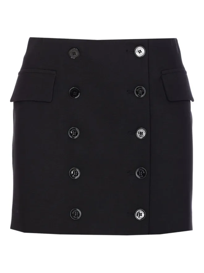 Patrizia Pepe Patrizia Pepe ダブルボタン付きストレートスカートの商品画像