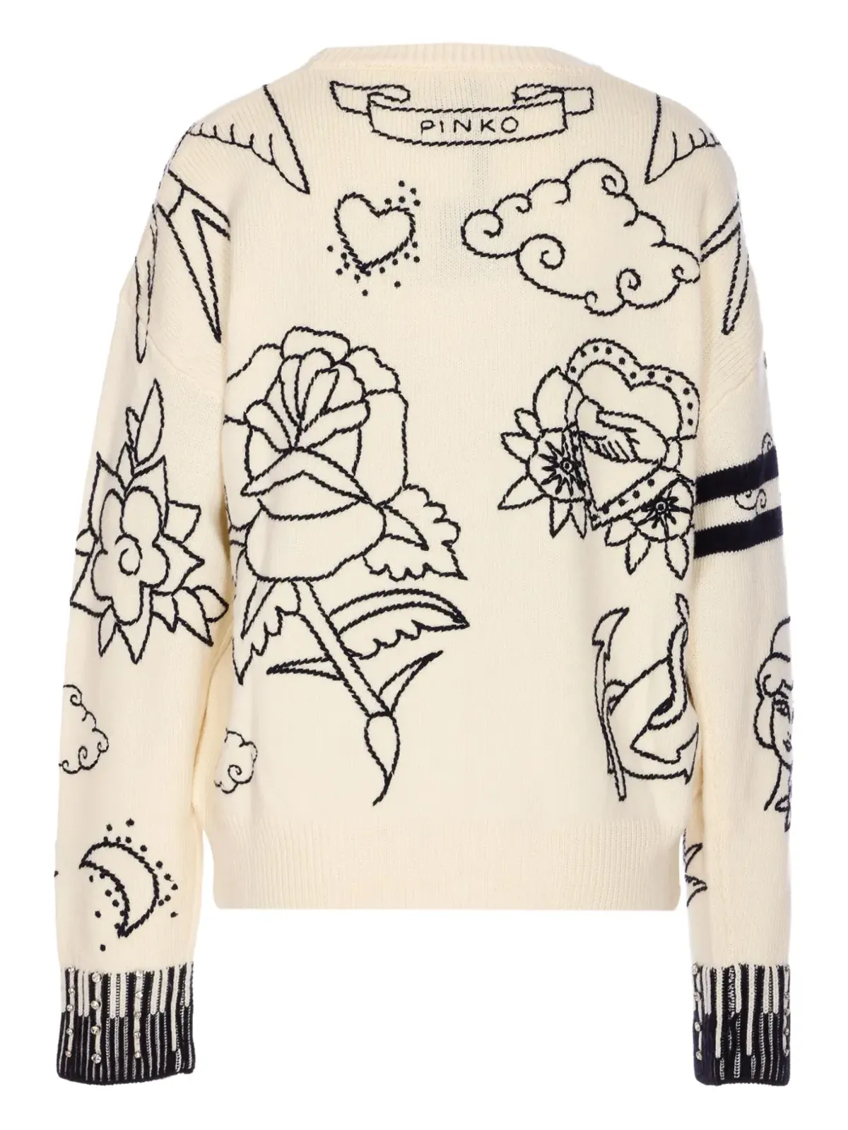 PINKO 刺繍入りセーター - 画像2