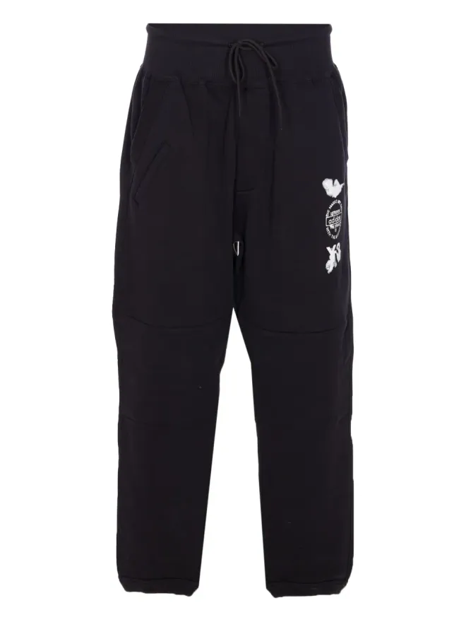 Y-3 Y-3 グラフィックロゴ入り カフ付きスウェットパンツの商品画像