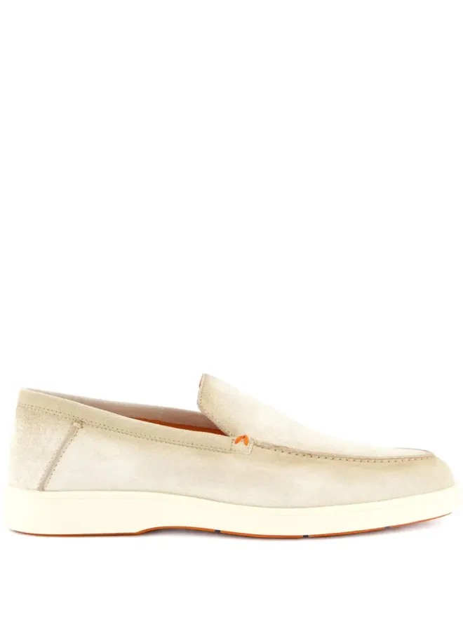 Santoni Santoni スエードレザー ローファーの商品画像