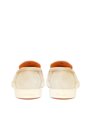 Santoni スエードレザー ローファー - サムネイル2