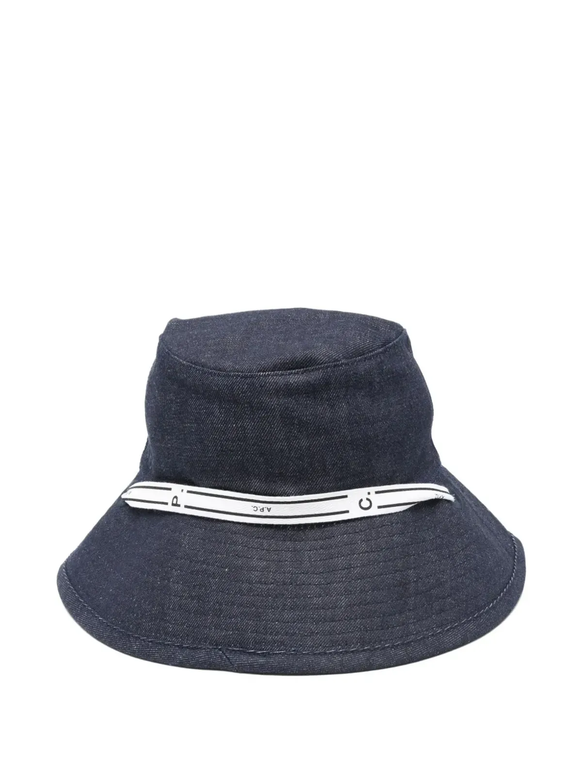 A.P.C. リボン付きバケットハット - 画像2