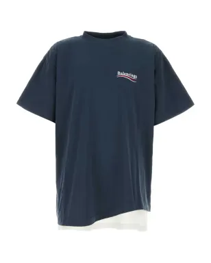 Balenciaga レイヤード ロゴ Tシャツ - サムネイル1