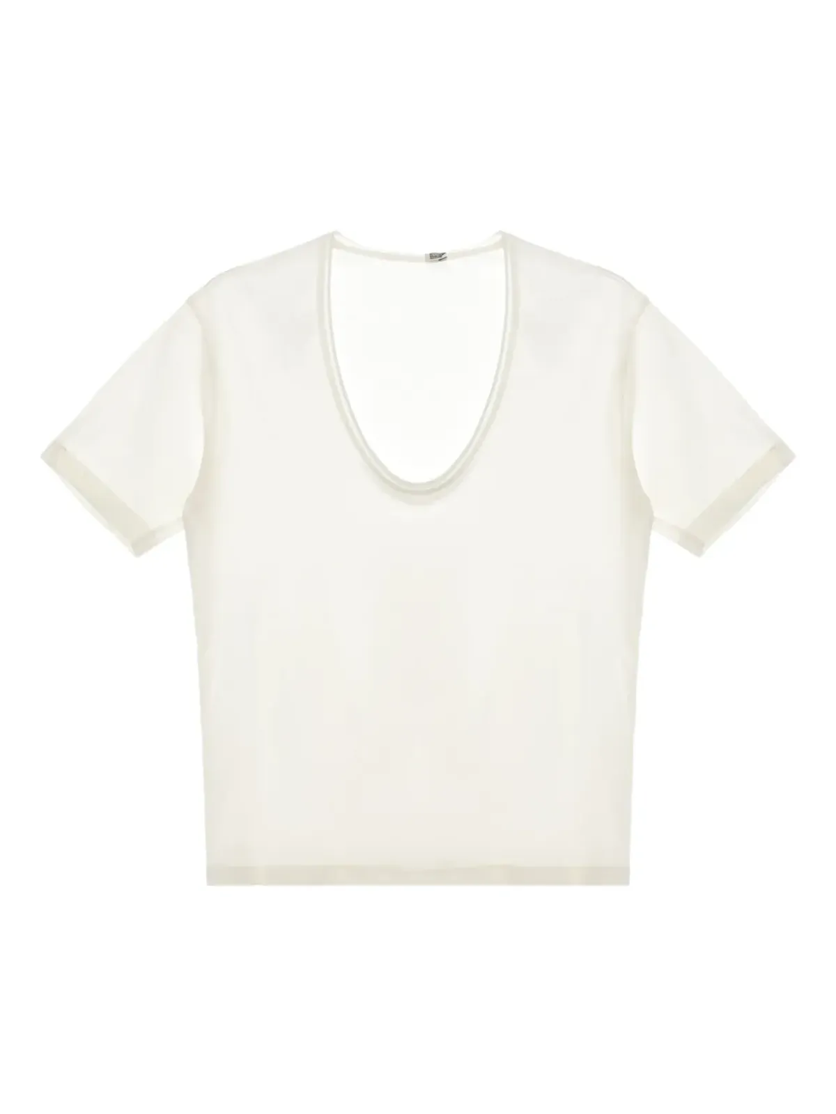 TOTEME スクープネック半袖Tシャツ - 画像1