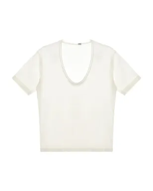 TOTEME スクープネック半袖Tシャツ - サムネイル1