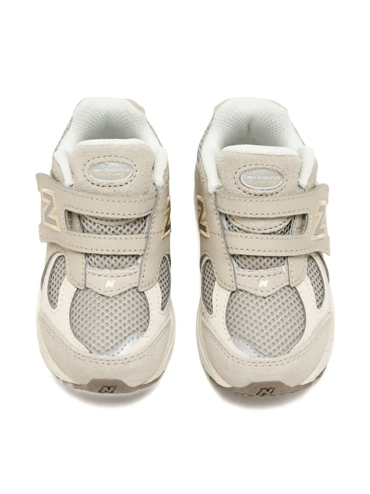 New Balance Kids 2000 タッチストラップ メッシュパネル スニーカー - 画像4