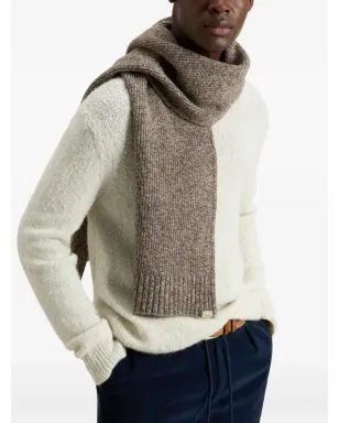 Woolrich リブ編みウールスカーフ - サムネイル4