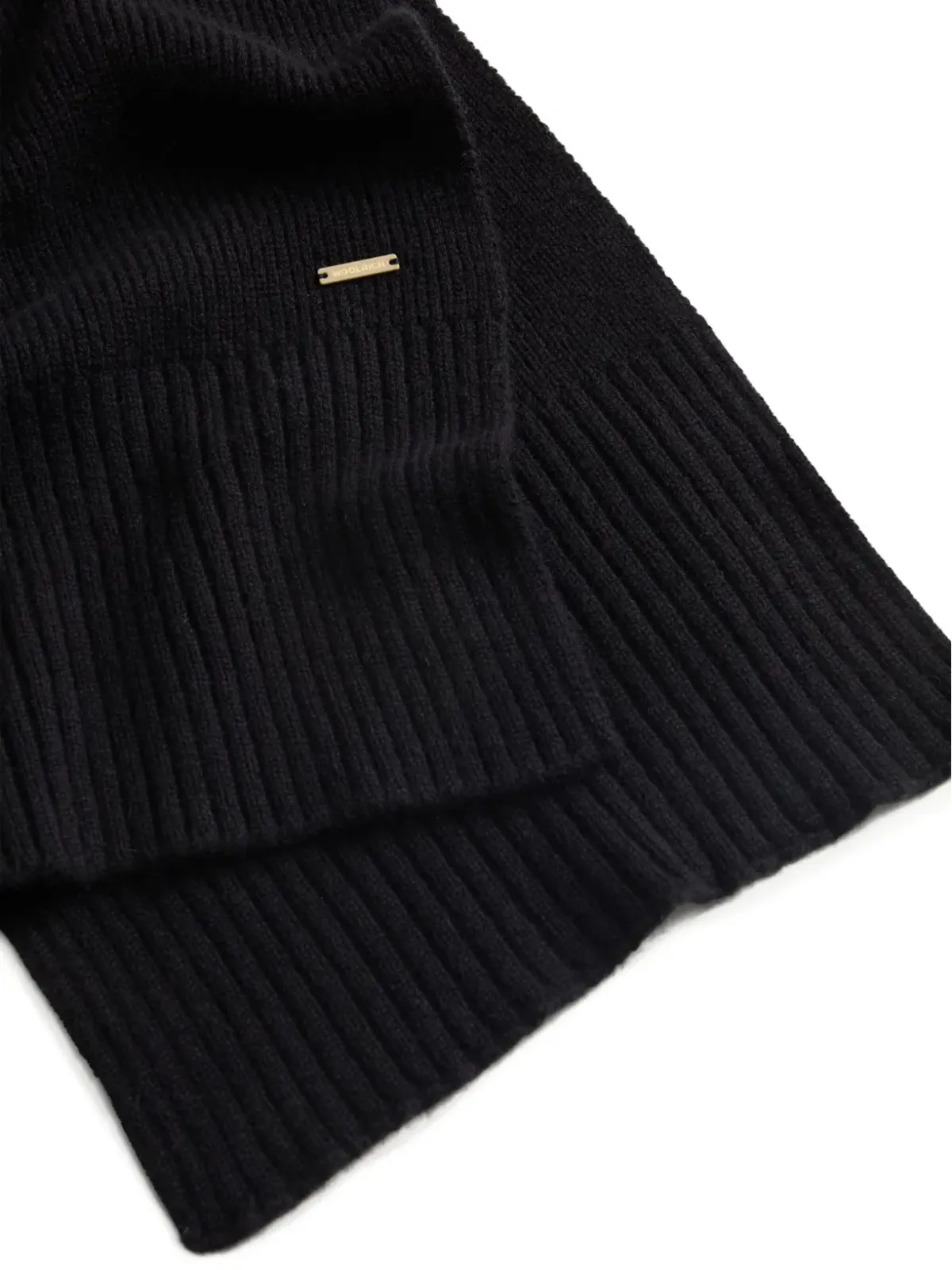Woolrich リブ編みカシミヤスカーフ - 画像3