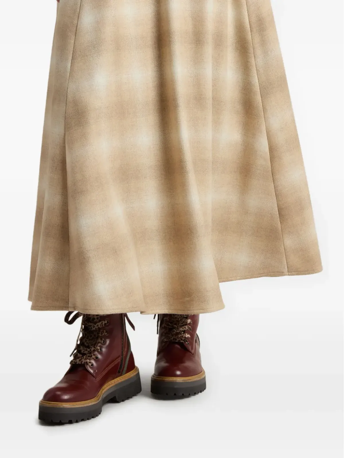Woolrich 本革コンバットブーツ - 画像5