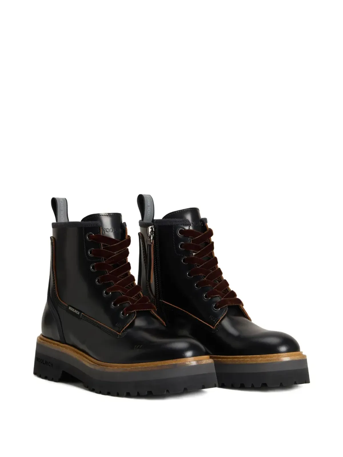 Woolrich メイン レースアップ コンバットブーツ - 画像2