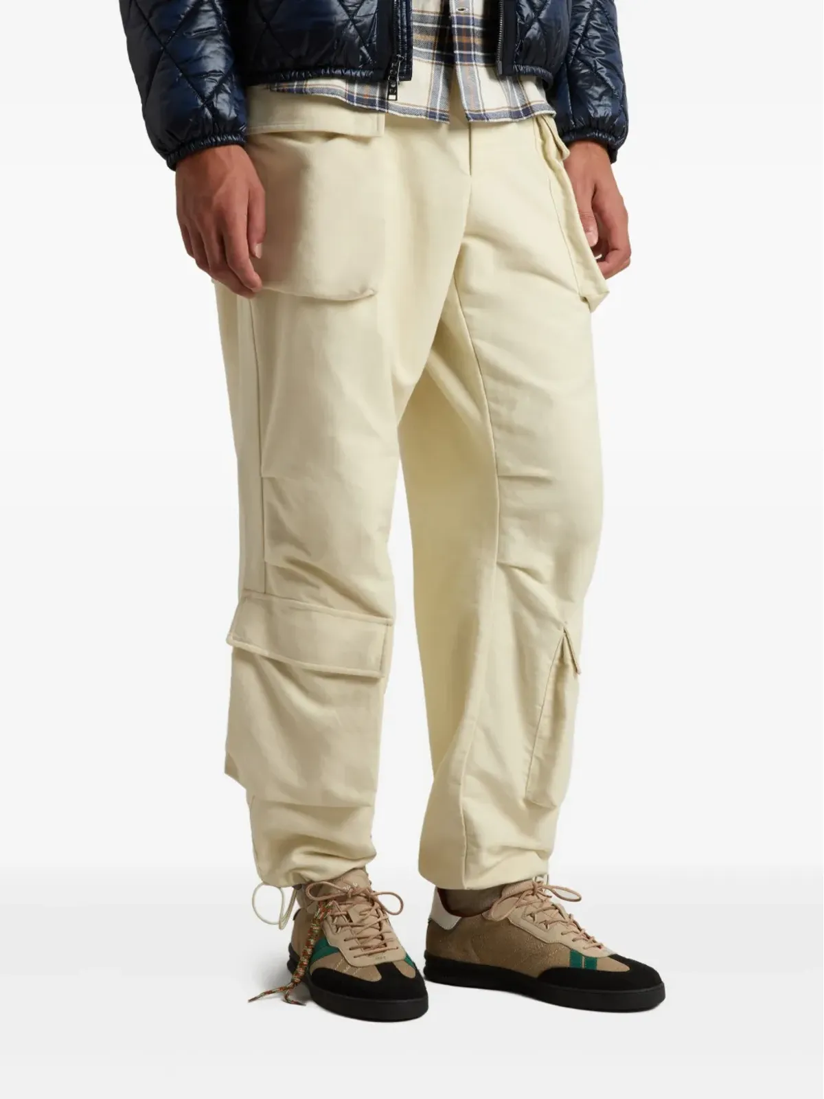 Woolrich レザーパネルスニーカー - 画像5