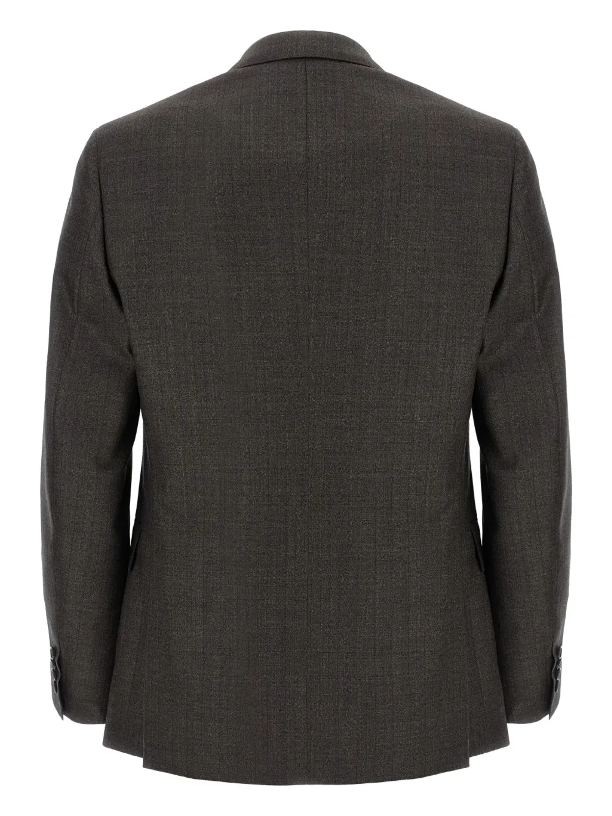 Brioni シングルブレスト・フラットフロントスーツ - ブラウン - 画像3