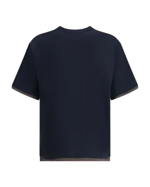sacai ポケット付きダブルレイヤードTシャツ - サムネイル2