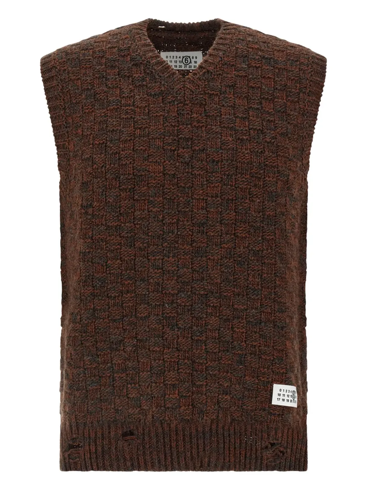 MM6 Maison Margiela ノースリーブセーター - 画像1
