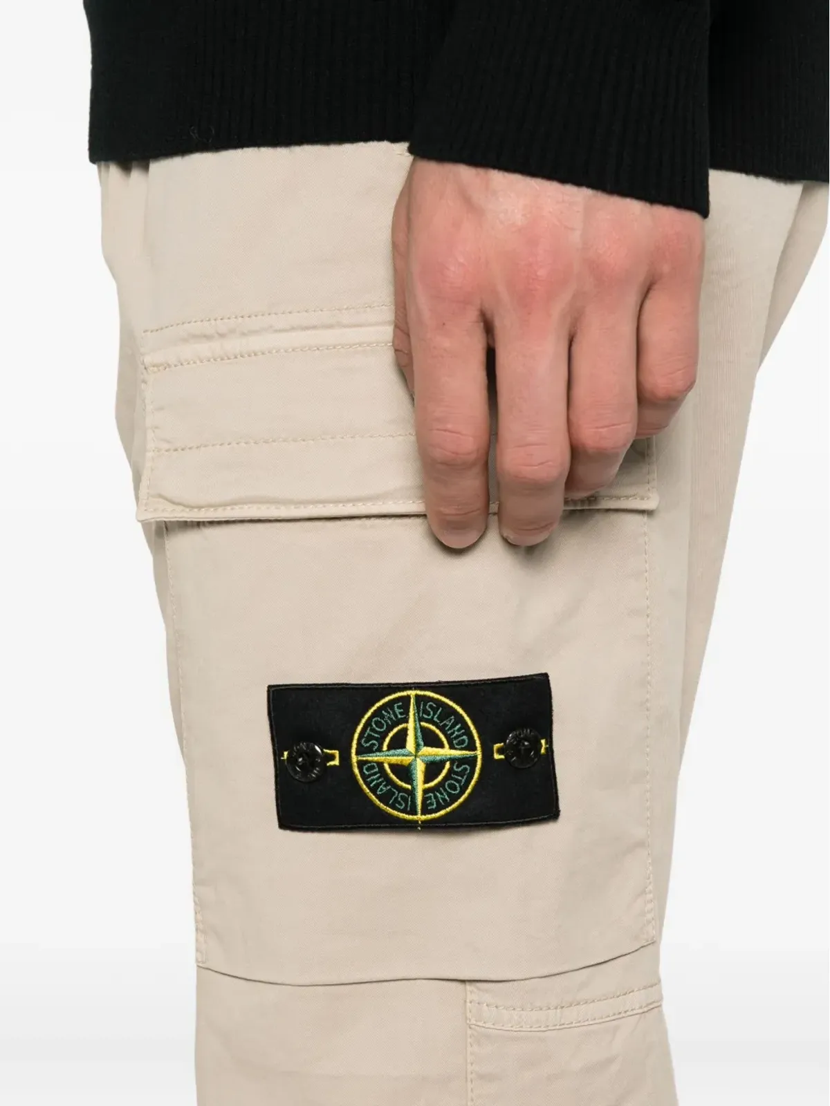 Stone Island カーゴポケット付きカフドパンツ - 画像5