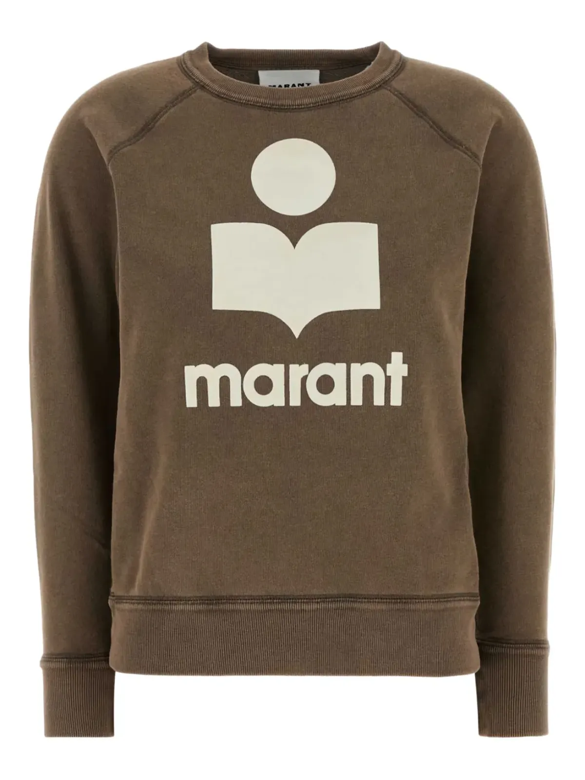 MARANT ÉTOILE ロゴ刺繍 コットン スウェットシャツ - 画像1