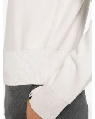 extreme cashmere リブ編みカフスのカシミヤジャンパー - サムネイル5