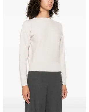 extreme cashmere リブ編みカフスのカシミヤジャンパー - サムネイル3