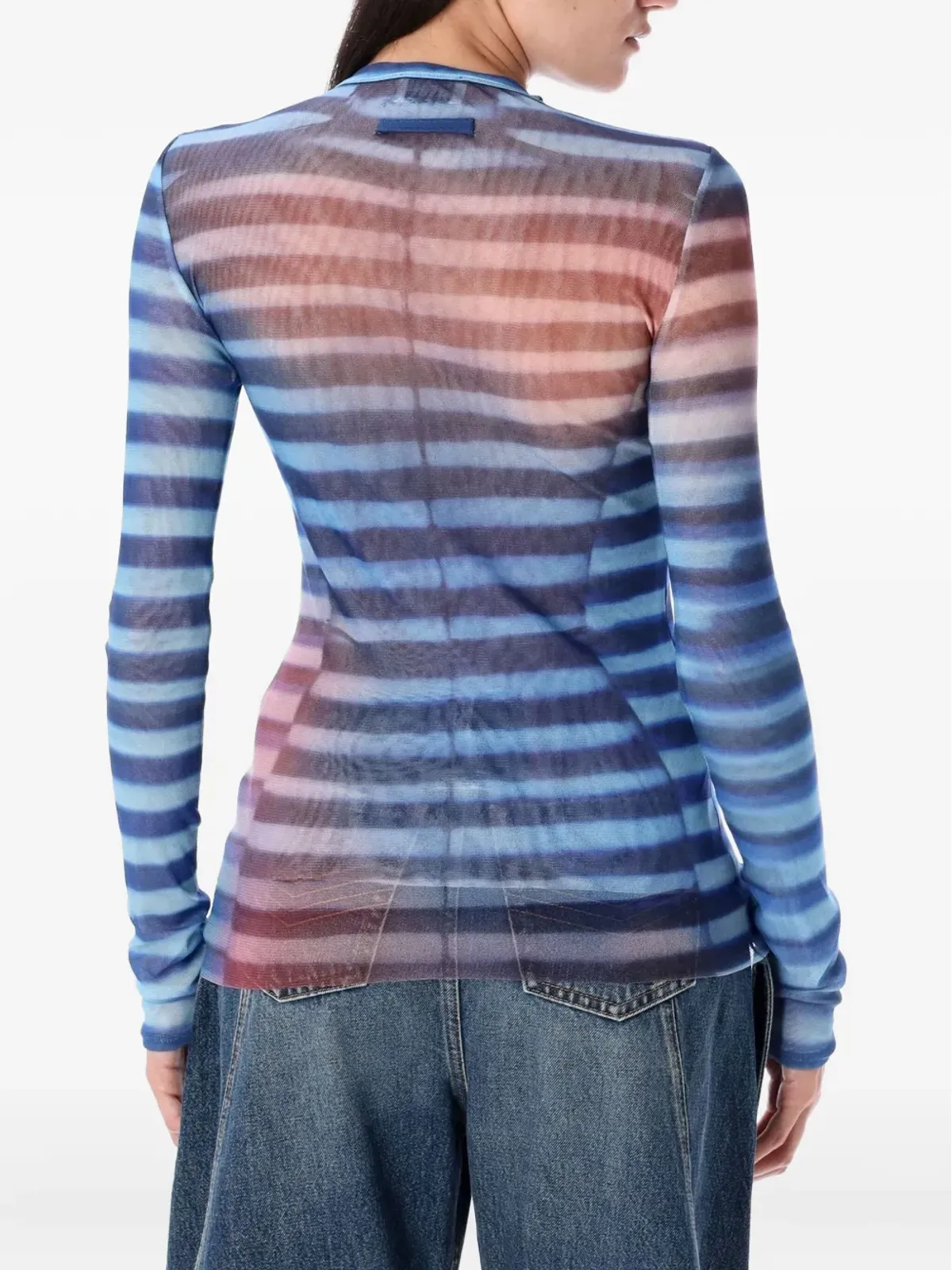 Jean Paul Gaultier ストライプトップス - 画像2