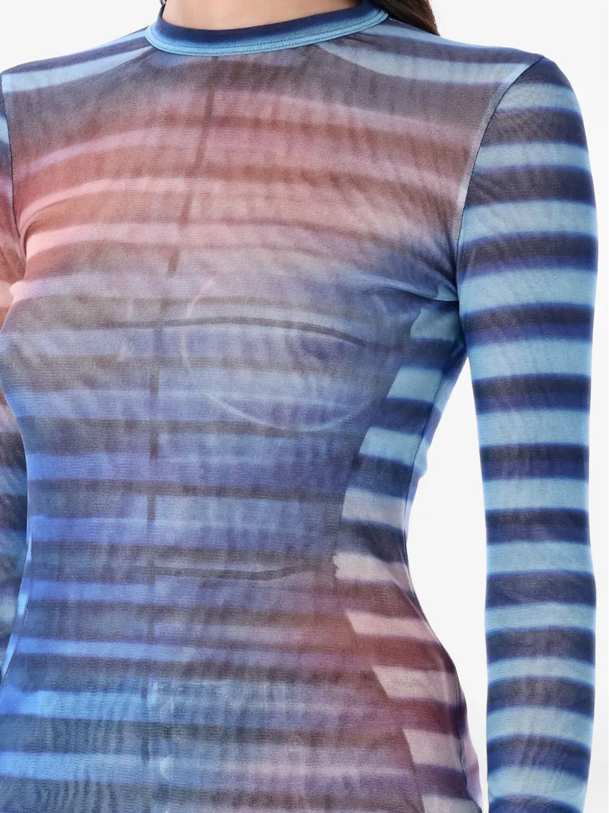 Jean Paul Gaultier ストライプトップス - 画像3