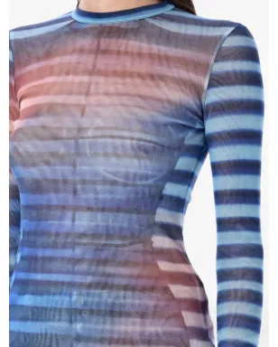 Jean Paul Gaultier ストライプトップス - サムネイル3