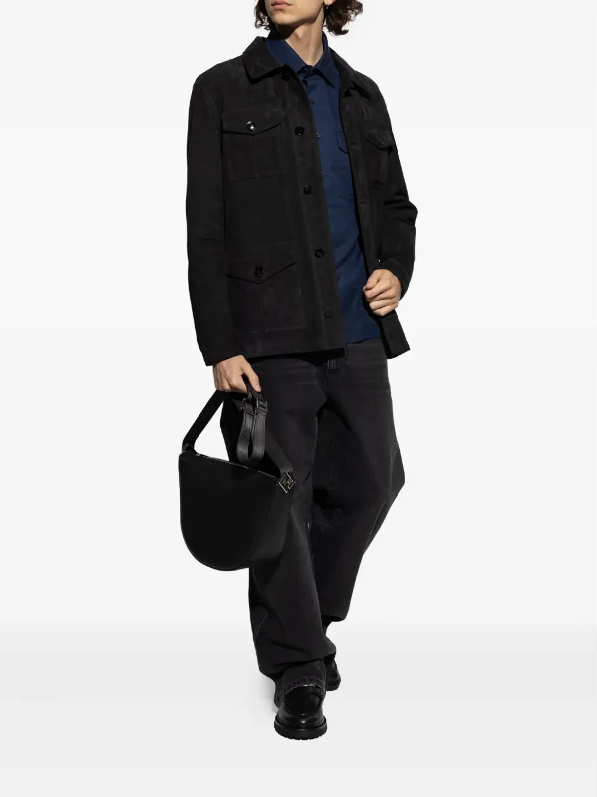 TOM FORD ダブルポケット付きコットンシャツ - 画像2