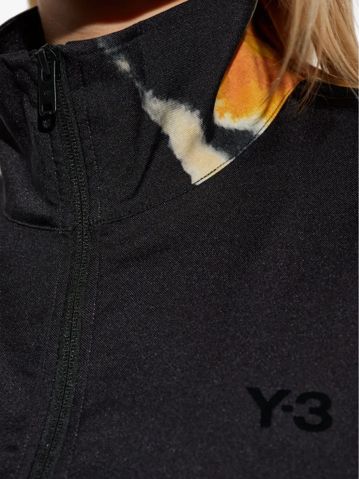 Y-3 アブストラクトプリント ジップアップジャケット - 画像5