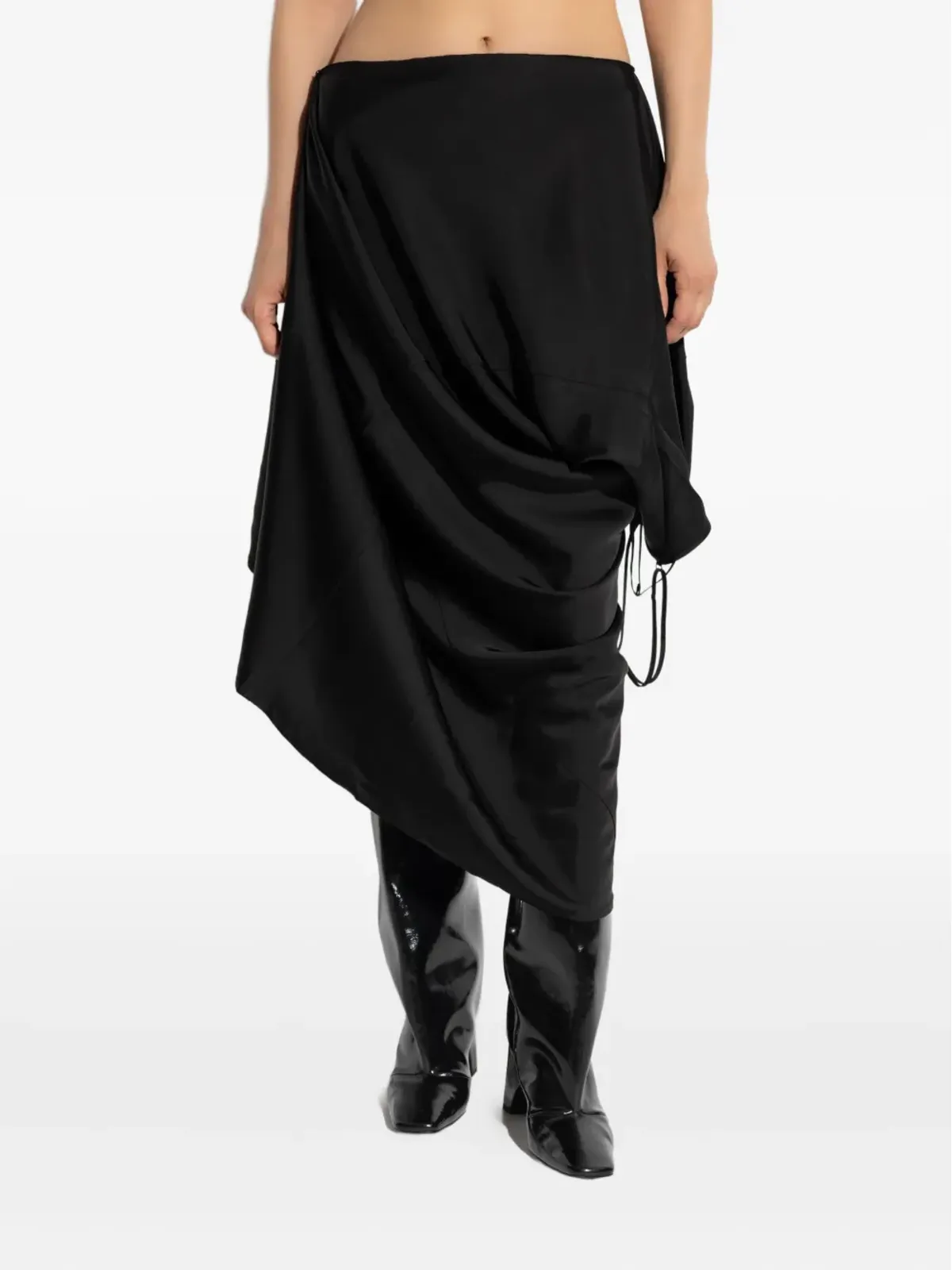 VETEMENTS ドレープ アシンメトリードレス - 画像4