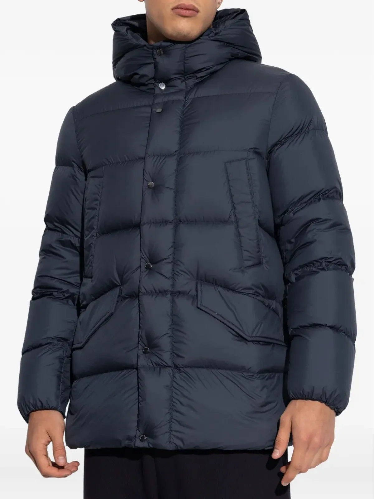 Woolrich フード付きダウンジャケット - 画像3