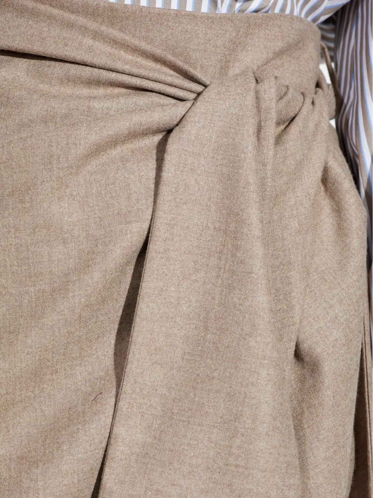 Max Mara ラップタイ ミディスカート - 画像5