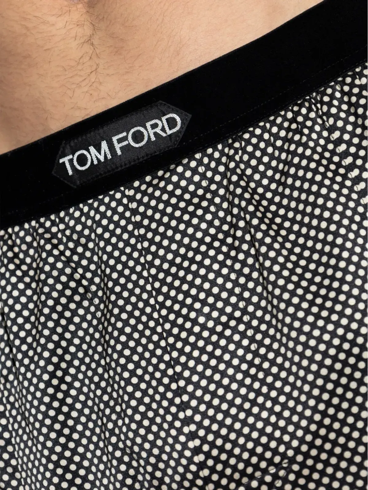TOM FORD ドット柄パジャマパンツ - 画像5