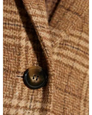 MARANT ÉTOILE Limiza チェック柄ウールコート - サムネイル5
