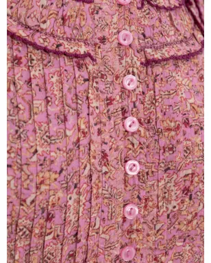 MARANT ÉTOILE 花柄プリント フリルディテール ミニドレス - サムネイル5