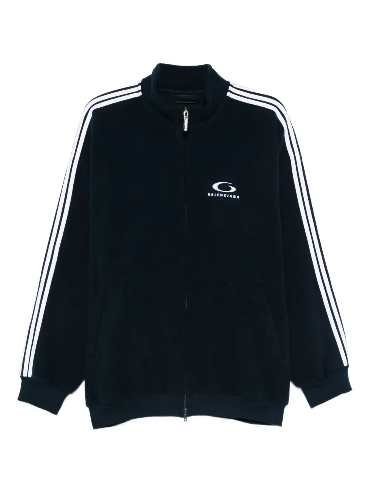 Balenciaga Loop Sports Icon zip-up sweatshirt - Blue - 画像1