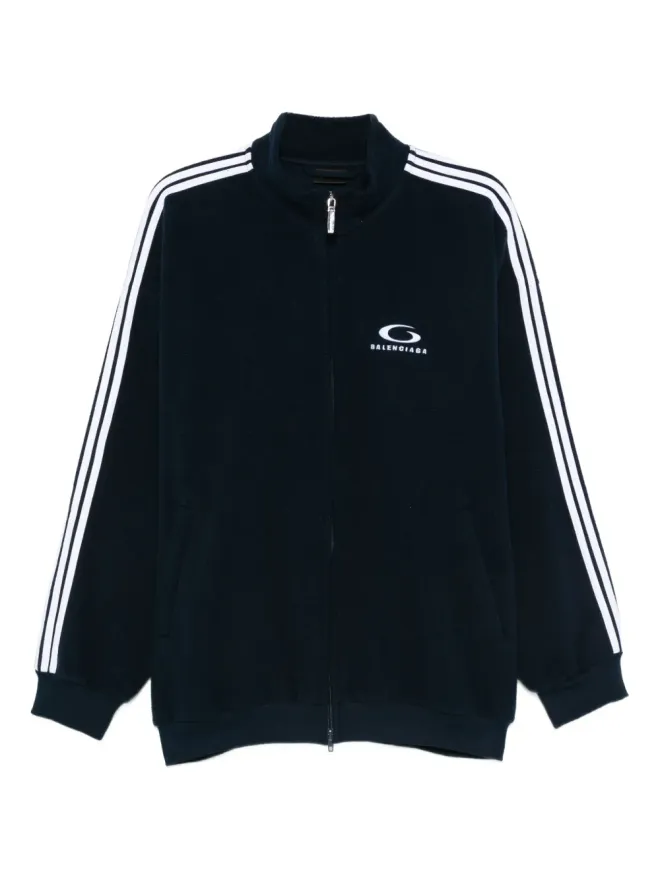 Balenciaga Balenciaga Loop Sports Icon zip-up sweatshirt - Blueの商品画像
