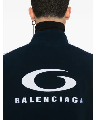 Balenciaga Loop Sports Icon zip-up sweatshirt - Blue - サムネイル5