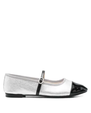 Repetto キャップトゥ・アンクルストラップ バレエフラット - サムネイル1