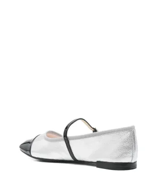 Repetto キャップトゥ・アンクルストラップ バレエフラット - サムネイル3