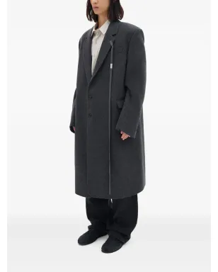 Ann Demeulemeester Viv シングルブレストコート - サムネイル3