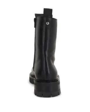 Ann Demeulemeester Skagi レースアップ ラグソール コンバットブーツ ブラック - サムネイル3
