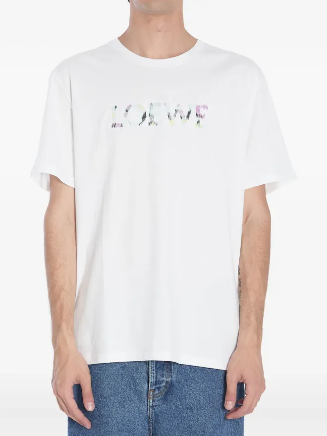 LOEWE LOEWE ロゴ クルーネック Tシャツの商品画像