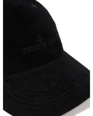 Stone Island マイクロコーデュロイ ロゴキャップ - サムネイル3